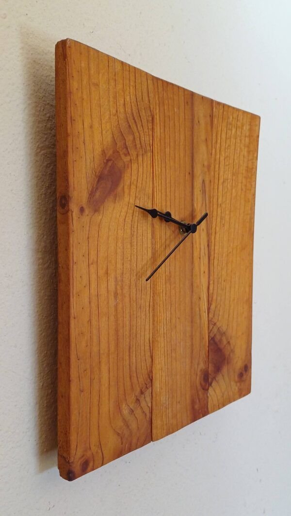 Recycled Wood Wall Clock (Copy) - Image 2