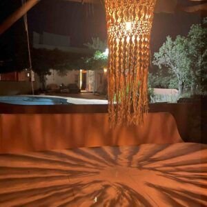 Jelly Fish Macrame Lamp Shade