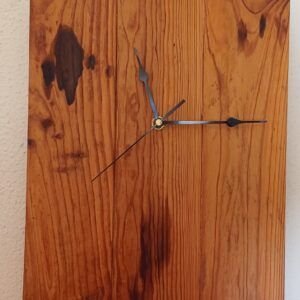 Recycled Wood Clock #2