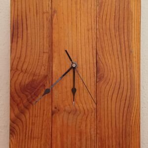 Recycled Wood Clock #3